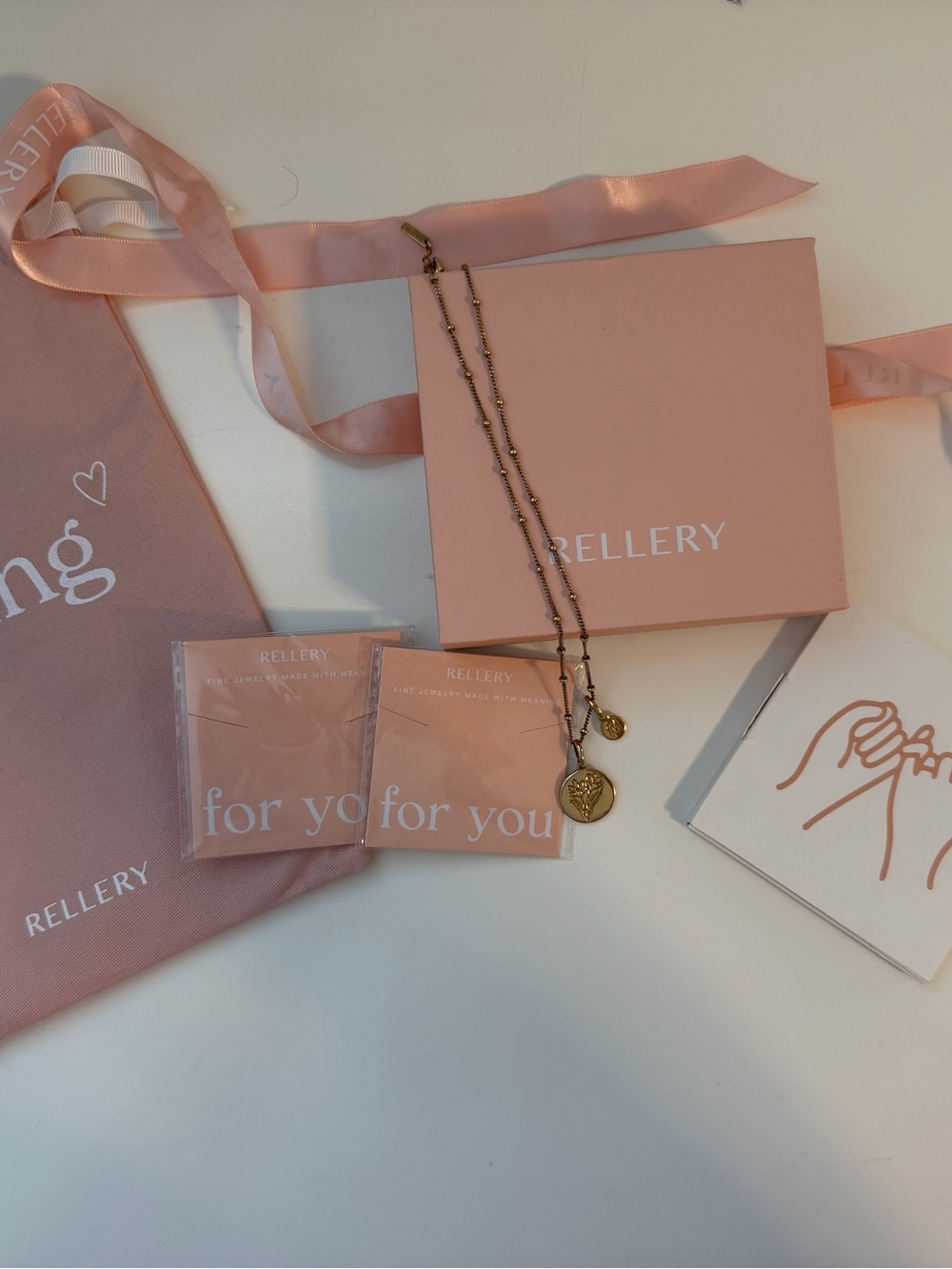 Rellery gold necklace